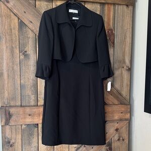 Studio Classic Black Long Sleeve Dress with Jacket